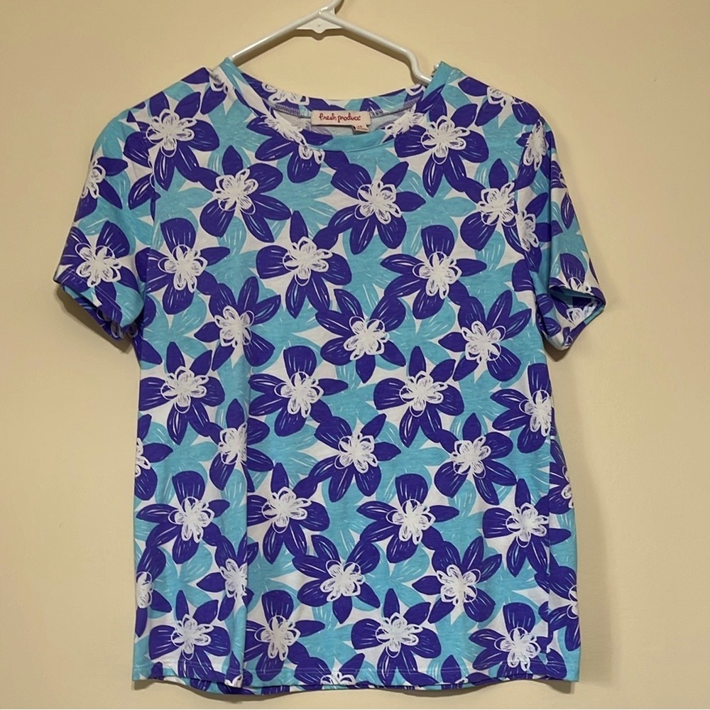 Fresh Produce Floral Top Size Medium